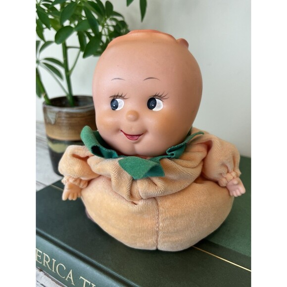 Vintage Fruit Baby Doll Plush Orange / Collectible / GOOD - Picture 6 of 10